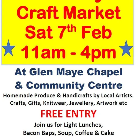 Craft Market 7th Feb