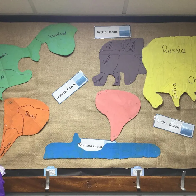 World Map Display