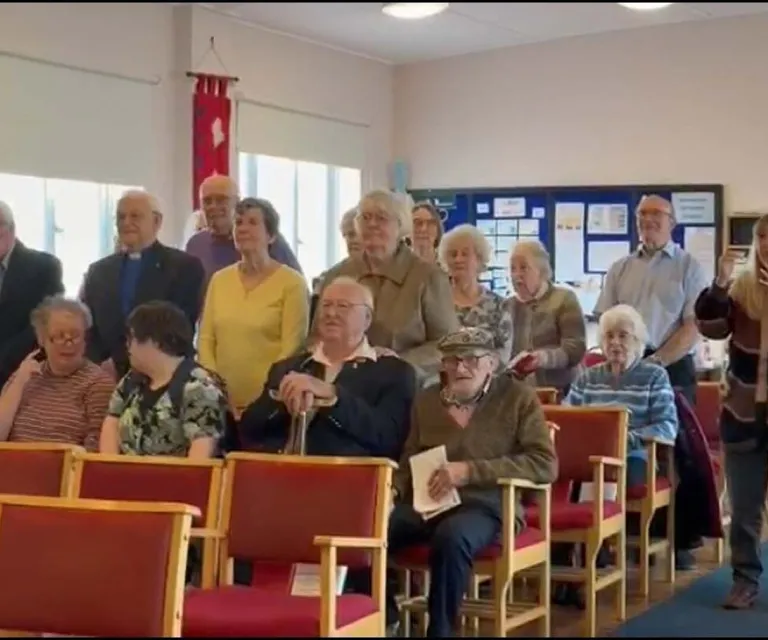 Ruskington Methodist Church Signed Song