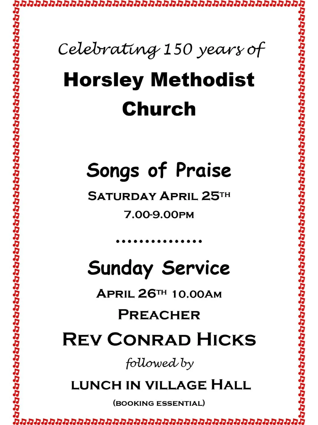 West Horsley Poster