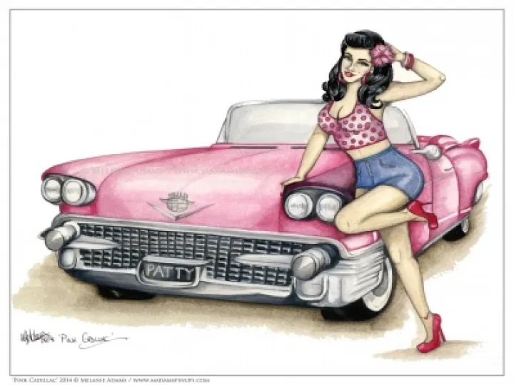 Melanie Adams Madams Pinups