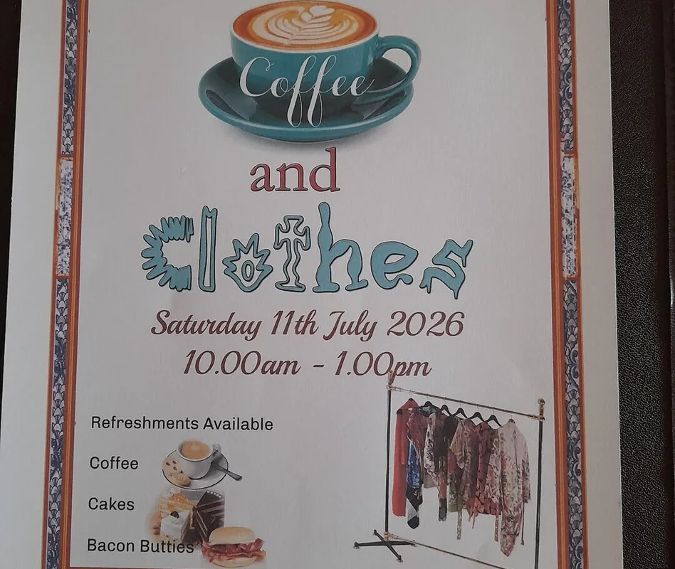 Great Wyrley Wesley: Coffee & Clothes