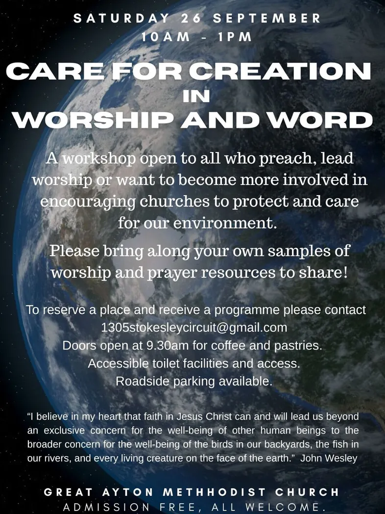 Care For Creation Poster Sept 2026