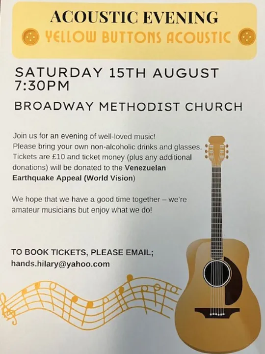 Broadway Acoustics Evening