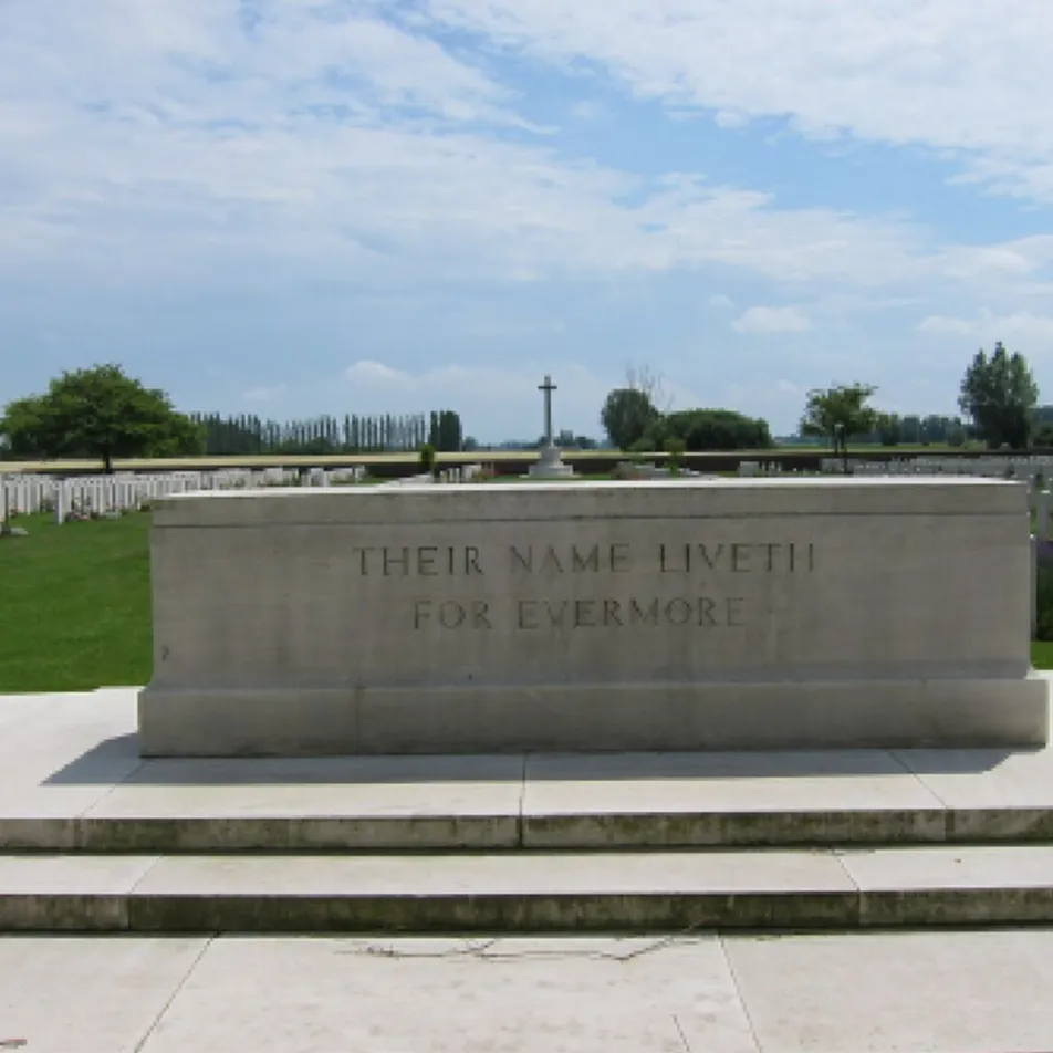 Rue-Petillon Military Cemetery, Fleurbaix