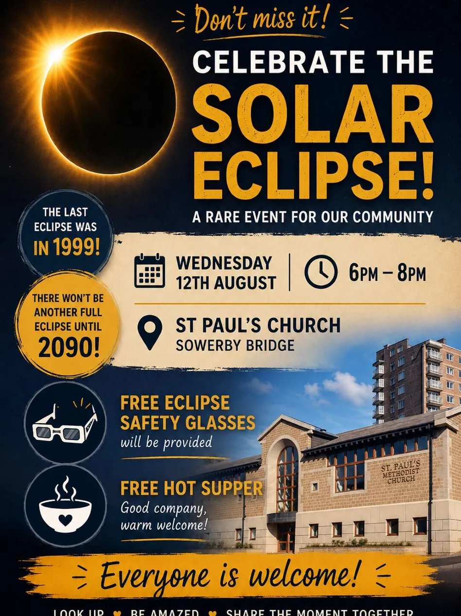 Solar Eclipse Flyer