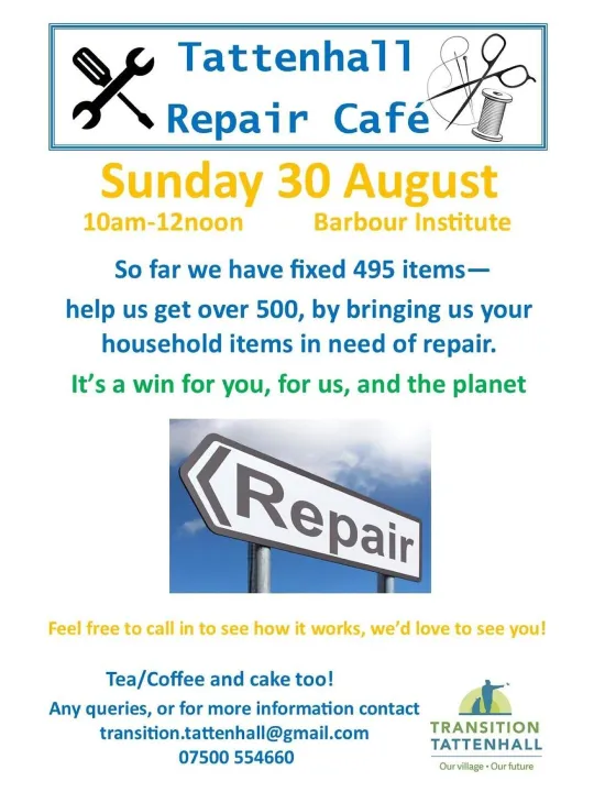 Repair Cafe Aug 2026