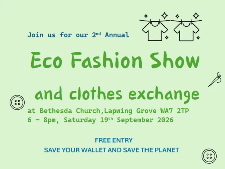 Eco Fashion Show Bethesda 19th Sept