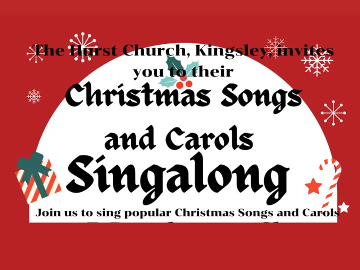 Hurst Christmas Singalong 28th November (2)