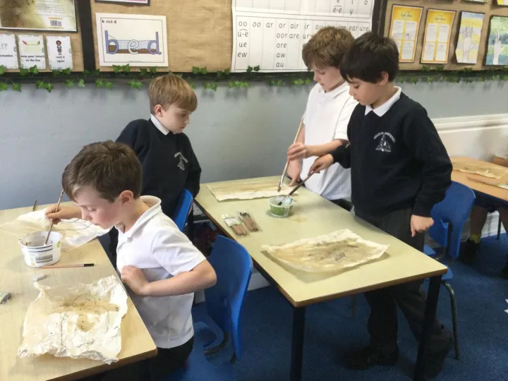 Cave painting