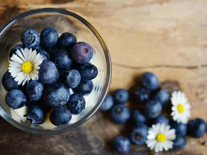 Blueberries, berries, fresh, fruits, organic