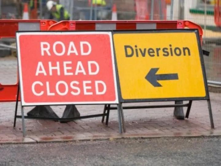 Road Closed Sign 05