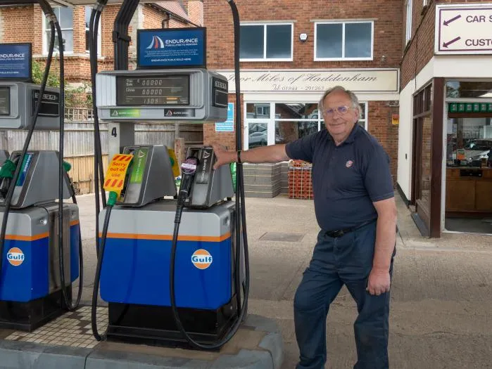 Dennis at Ivor Miles Garage
