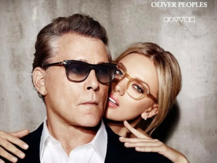Oliver Peoples sunglasses poster