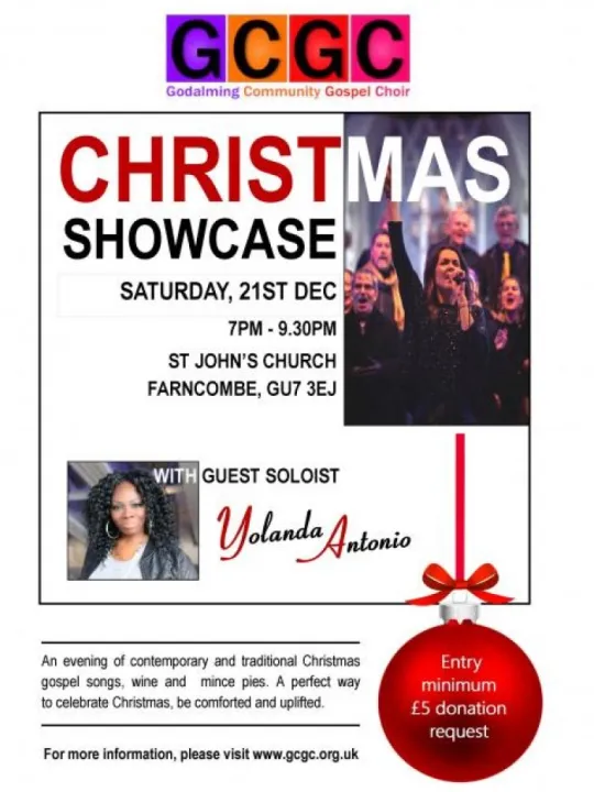 Image: 2019 White Christmas Showcase poster