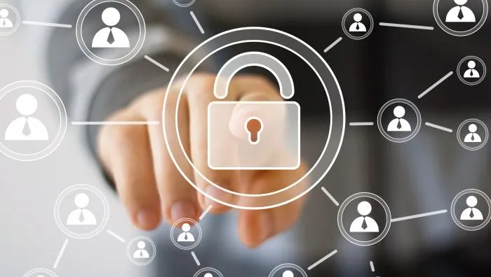 Office security door entry system