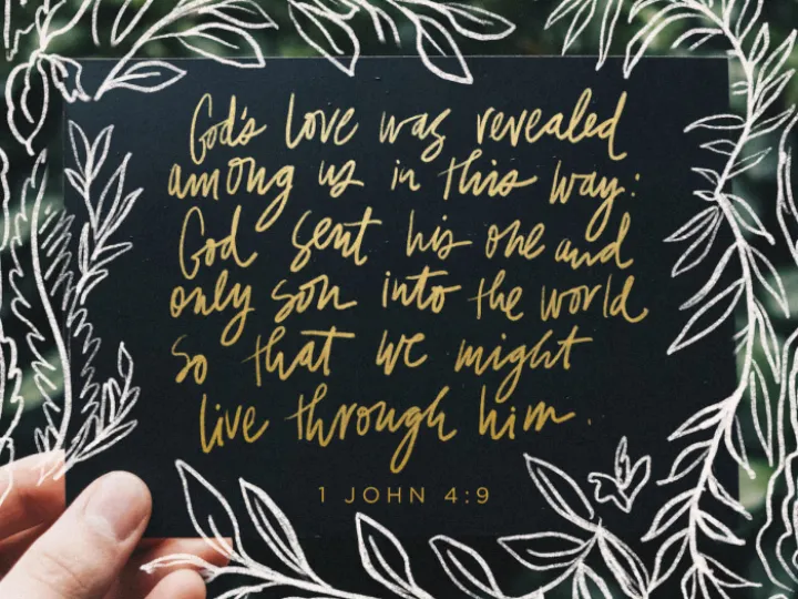 1John 4-9-10