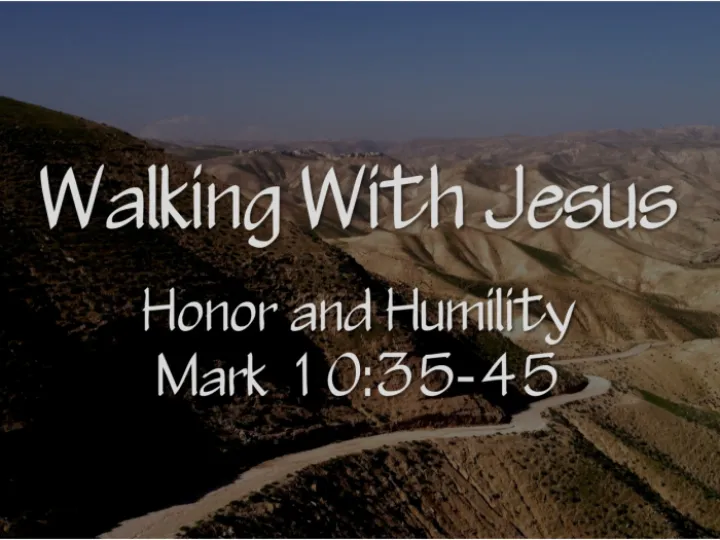 Humility