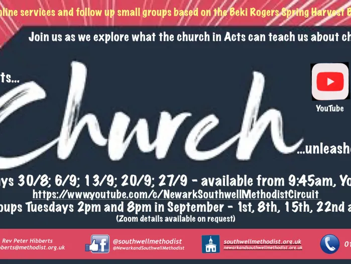 Church &ndash; Acts Series &ndash; Flyer