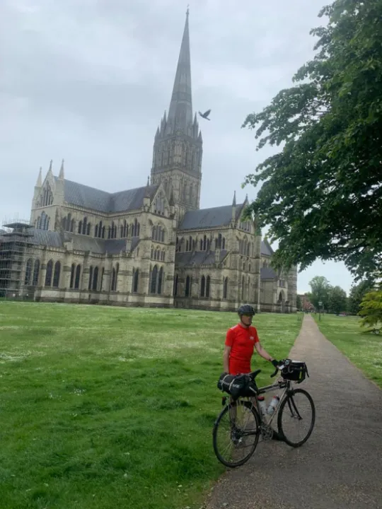 3 June &ndash; the incredible spire of Salisbury Cathedral
