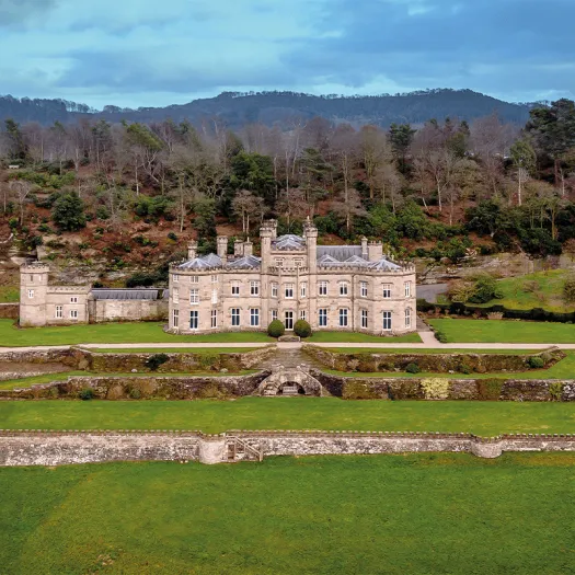 Castle-aerial-front-facing-view