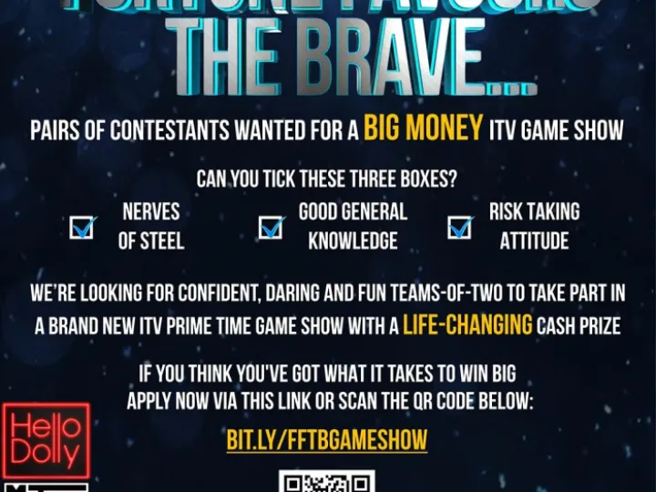 Itv Gameshow Flyer