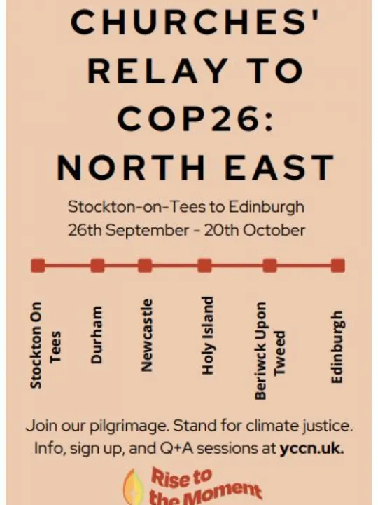 COP 26 relay