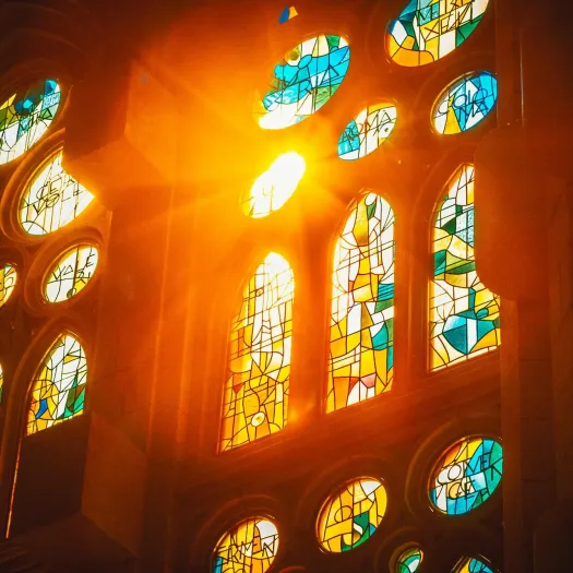stained glass window