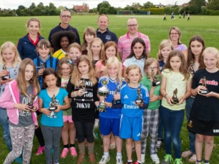 Haddenham Girls' Footballers