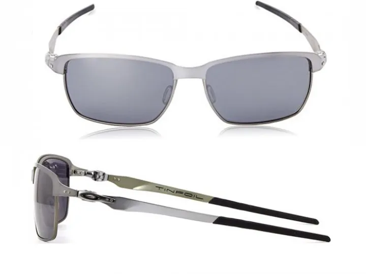 Oakley Tinfoil In Lead Grey With Iridium Black Sunglasses OO4083-02