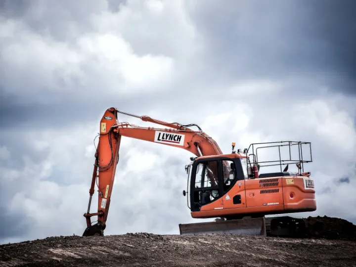 Orange digger