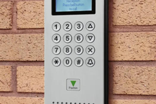 Gate entry intercom