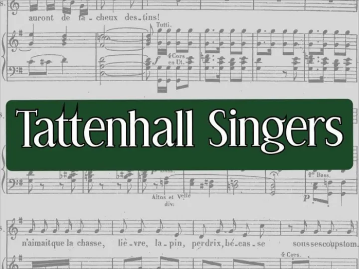 Tattenhall Singers