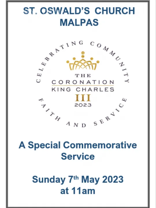 St Oswalds Coronation Service
