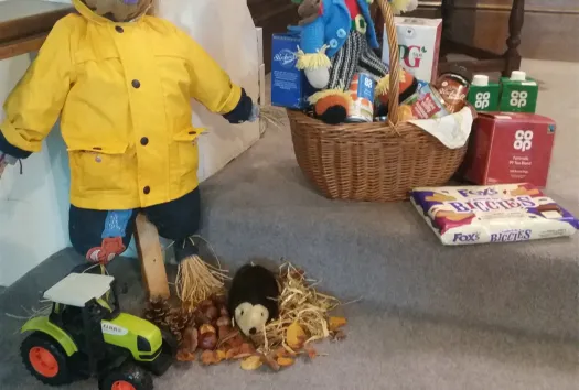 Epworth garden scarecrow