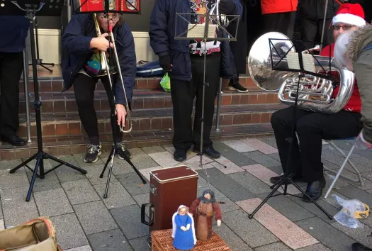 Travelling Nativity Barnsley Town Centre