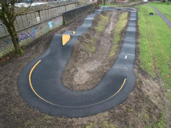 Windmill Street Pump Track corner