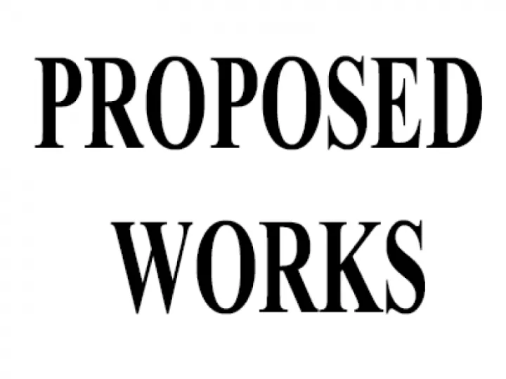 Proposed