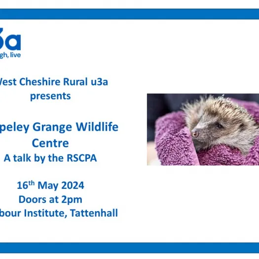 U3A May 2024 Meeting