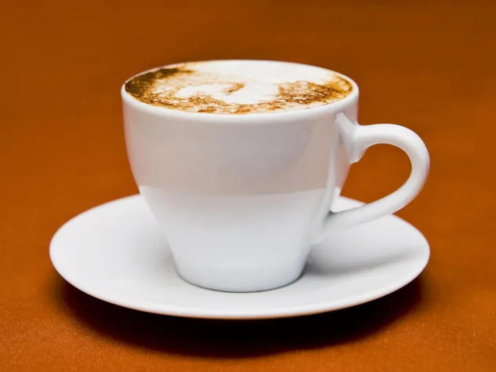 Cappuccino, drink, cup