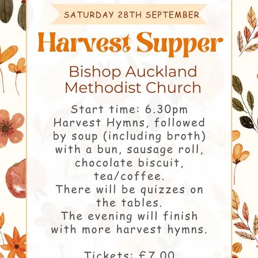 BAMC Harvest Supper