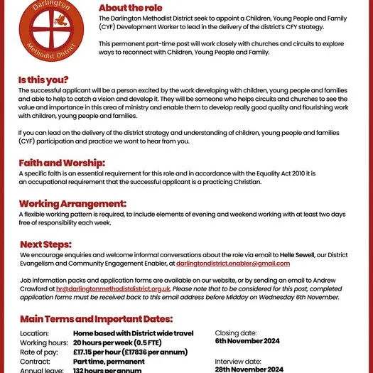 JA DMD CYF worker Oct 2024