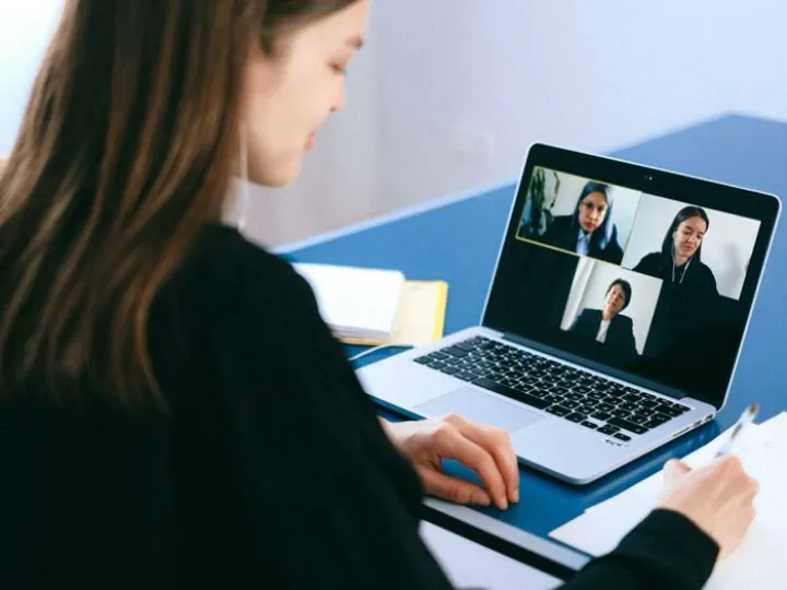 People on a Video Call