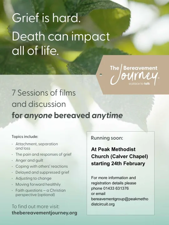 The Bereavement Journey Poster Feb 25 (2) (1)