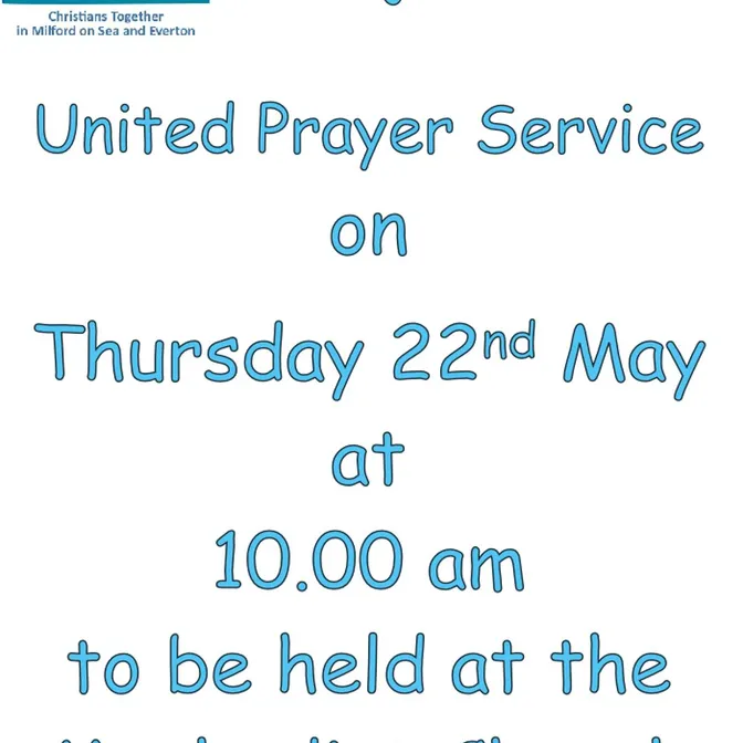 Christians together Prayer Service