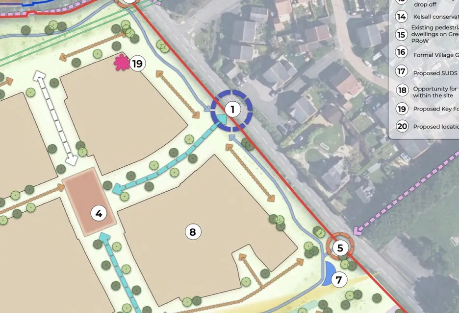 Flat Lane MPlan detail