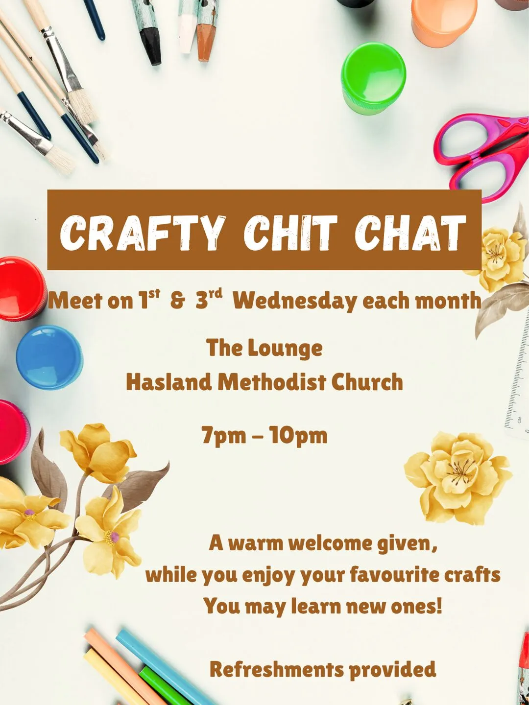 Crafty Chit Chat, Hasland
