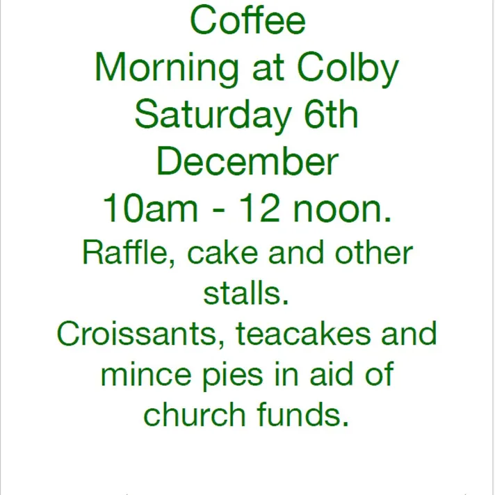 Colby Xmas Coffee