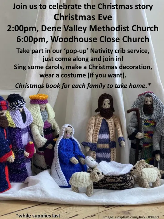 Christmas Flyer Dene Valley and Whc Christmas Eve 2025
