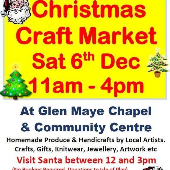 Glen Maye Christmas Craft Market